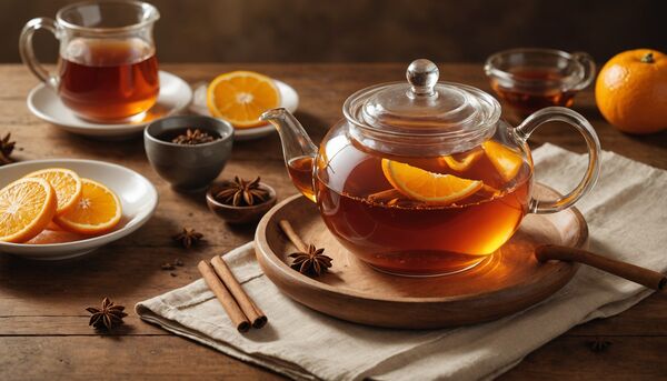 Rooibos orange : une infusion aux notes fruitees irresistibles